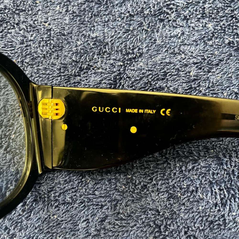 Gucci Glossy Black Eyewear